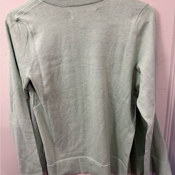 Amazon Essentials Light Green Cardigan - Picture 2 of 4